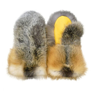 BUY CROSS FOX FUR MITTENS
