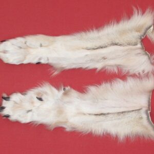 TANNED FURS : WOLF – PAWS