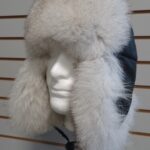 Blue Fox Trapper Hat