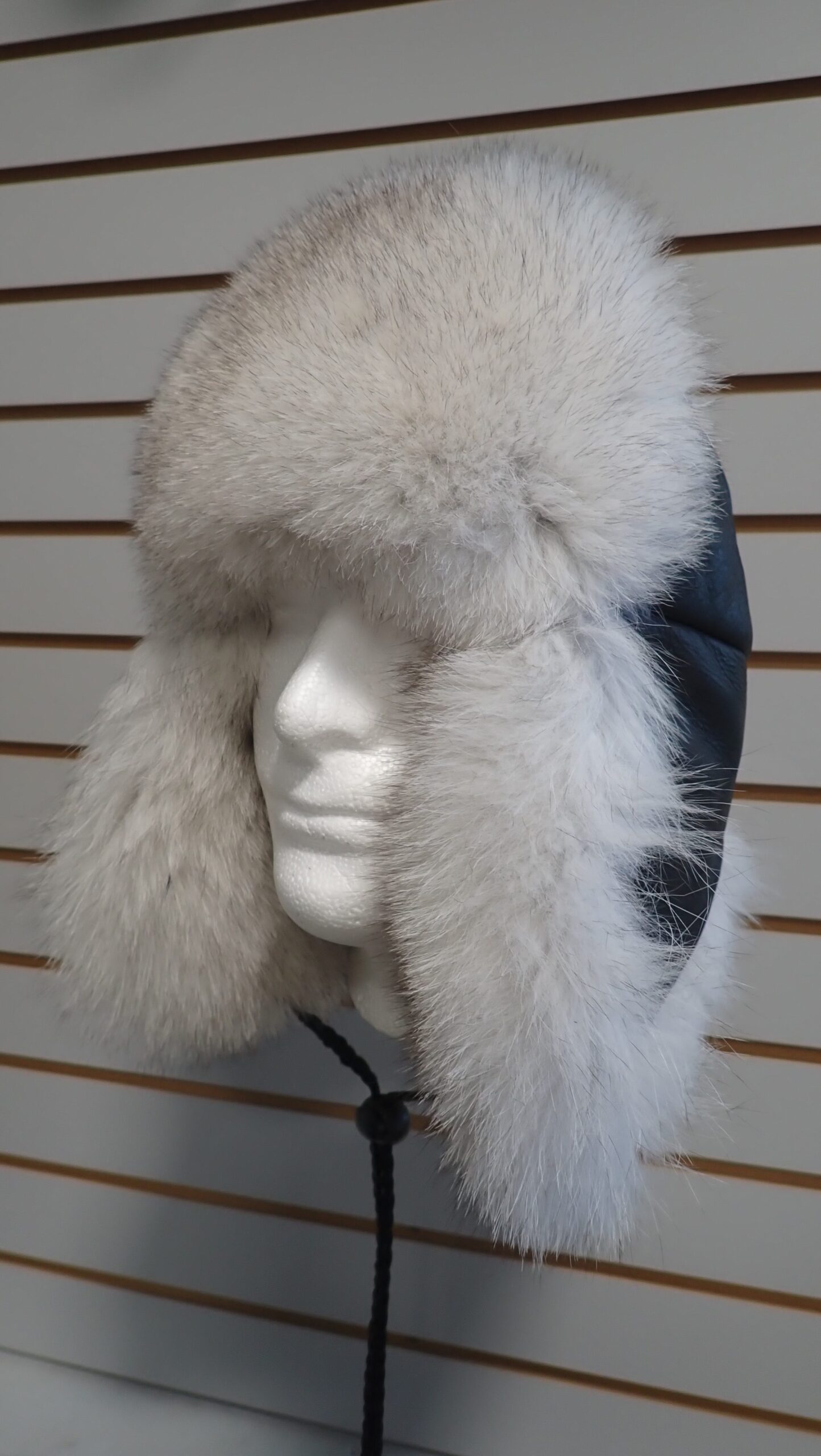 Blue Fox Trapper Hat