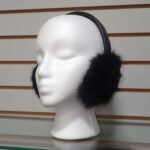 Black Mink Fur Ear muffs