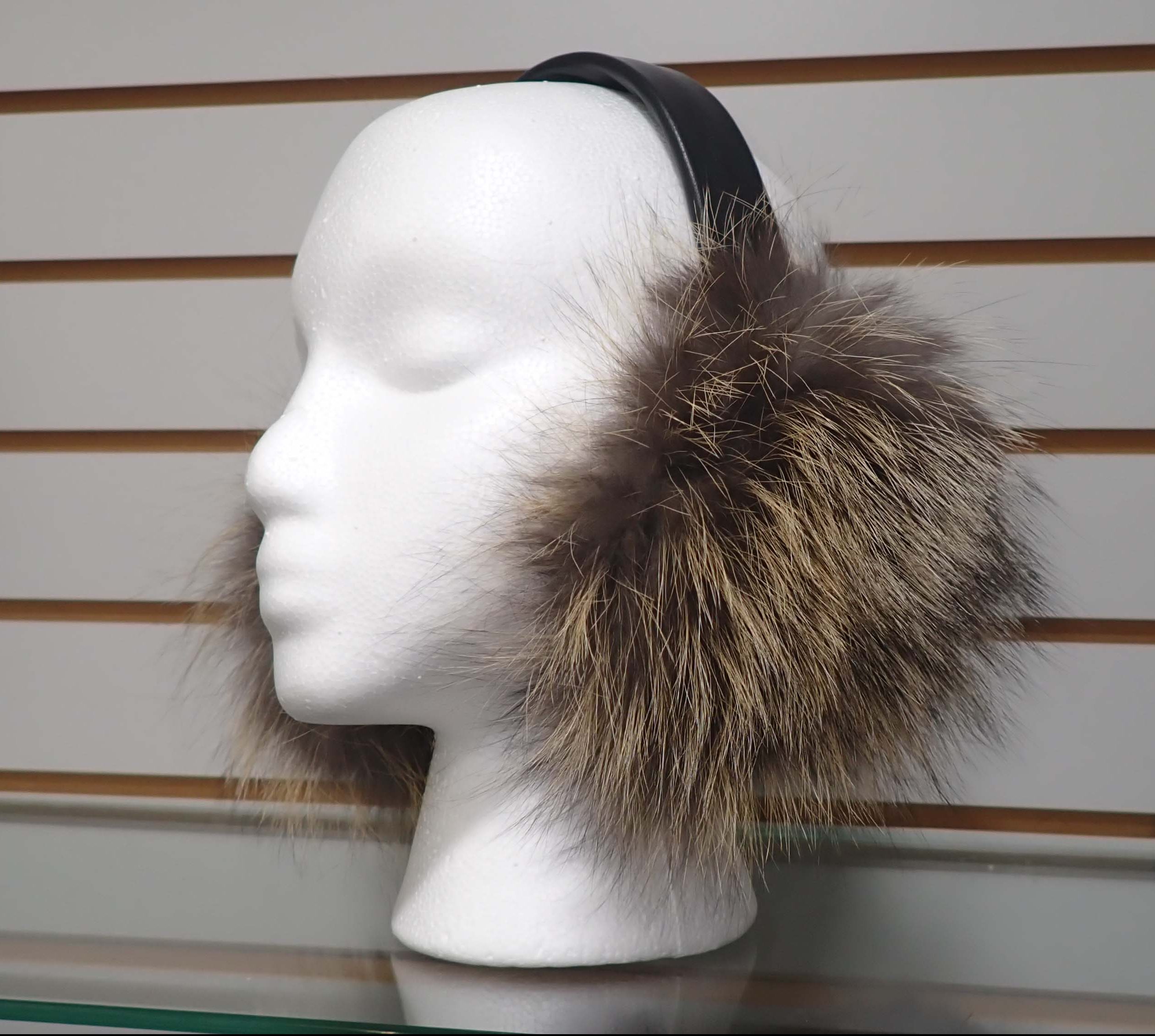 Cross Fox Fur Ear muffs