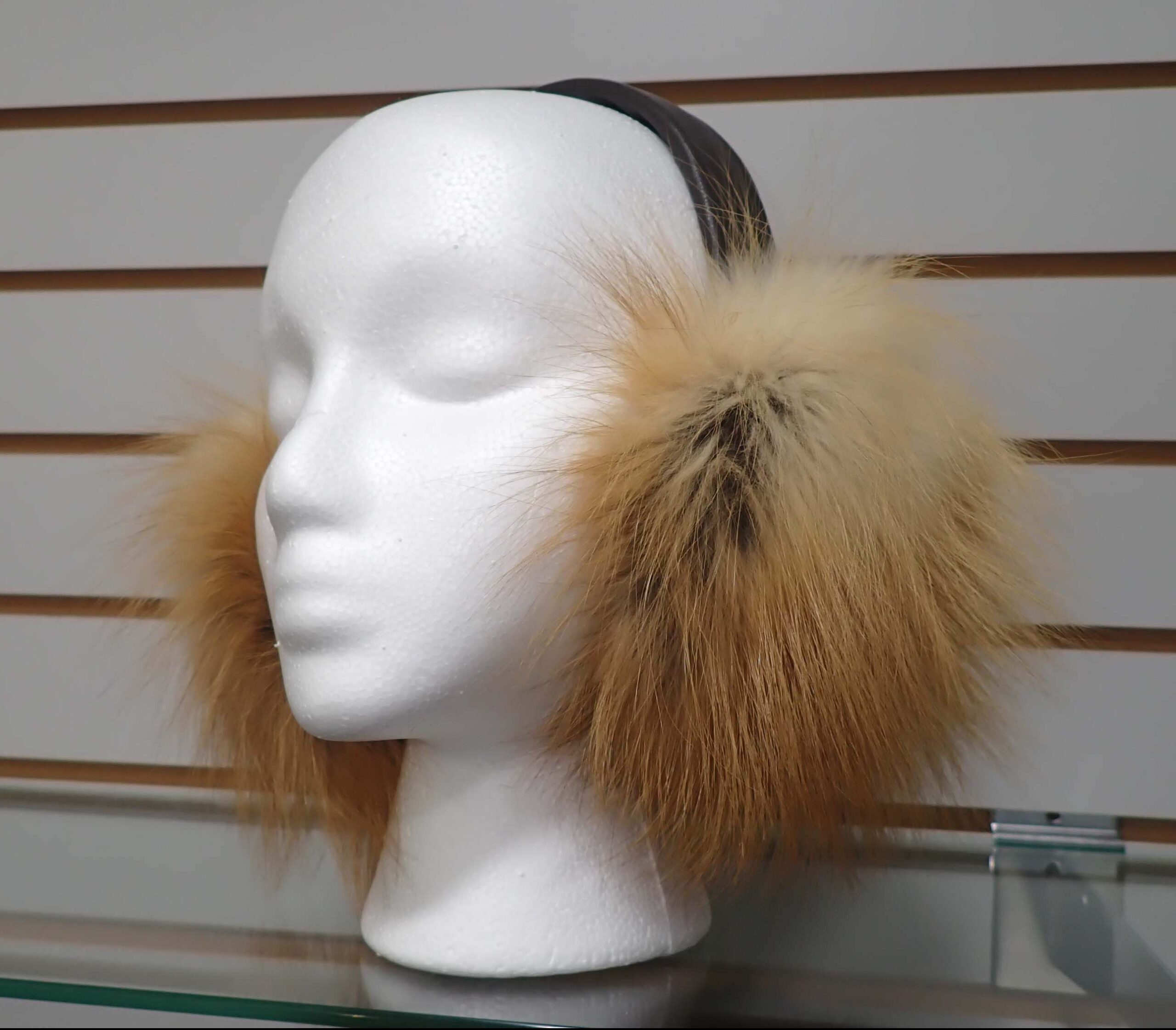Red Fox Fur Ear Muffs